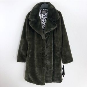 Badgley Mischka Teddy Coat Jacket
